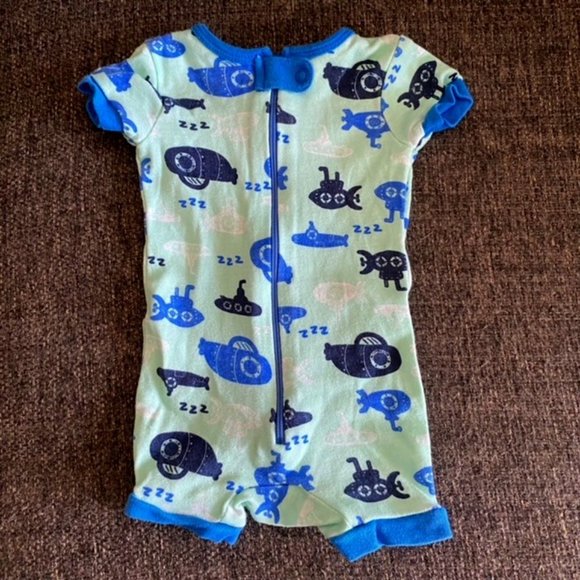Baby Zipper Onesie 0-3M - Picture 1 of 4
